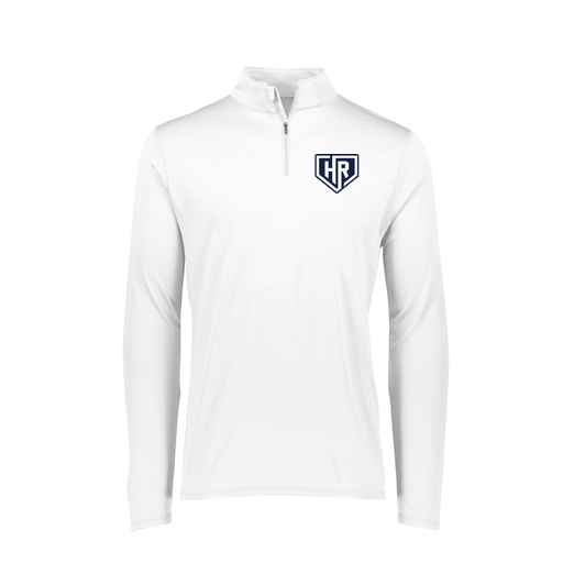 [FTLQFLWH-FAXS-LOGO1] Decker Women's Flex-Lite 1/4 Zip Shirt (Female Adult XS, White, Logo 1)