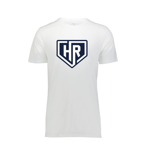[FTSCUBWH-AS-LOGO1] Decker Men's Tri-Blend T-Shirt - Short Sleeve (Adult S, White, Logo 1)