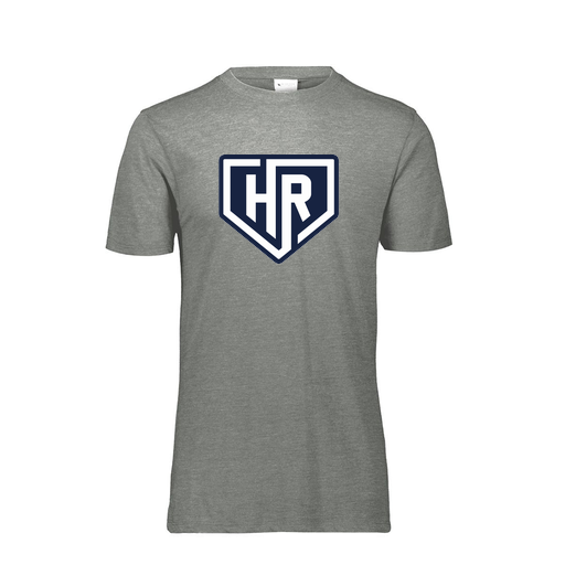 [FTSCUBGY-AS-LOGO1] Decker Men's Tri-Blend T-Shirt - Short Sleeve (Adult S, Gray, Logo 1)