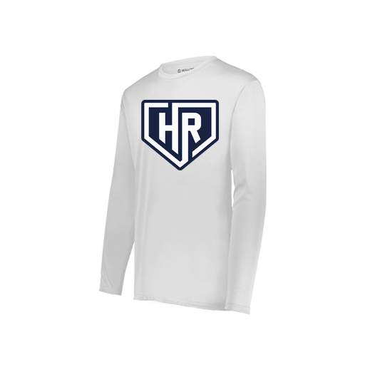 [222822.005.XS-LOGO1] Men's LS Smooth Sport Shirt (Adult XS, White, Logo 1)